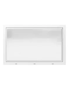 Okno PCV Gospodarcze STANDARD - 140 x 90 cm - Dwuszybowe