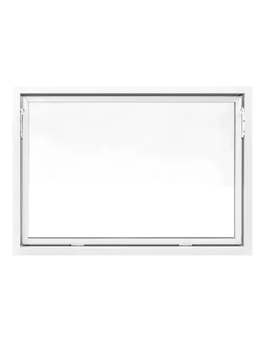 Okno PCV Gospodarcze STANDARD - 140 x 100 cm - Dwuszybowe