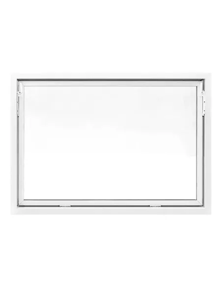 Okno PCV Gospodarcze STANDARD - 140 x 100 cm - Dwuszybowe
