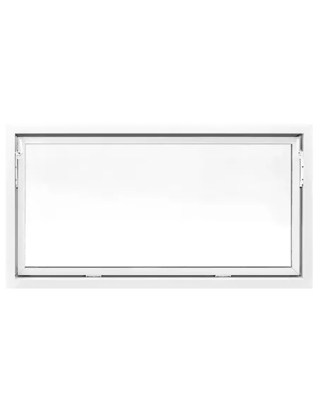 Okno PCV Gospodarcze STANDARD - 150 x 80 cm - Dwuszybowe