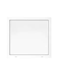 Okno PCV Gospodarcze EKO - 100 x 90 cm - Jednoszybowe