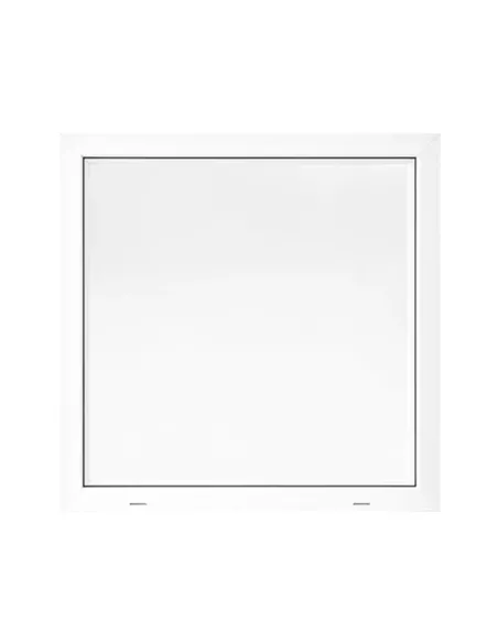 Okno PCV Gospodarcze EKO - 100 x 100 cm - Jednoszybowe