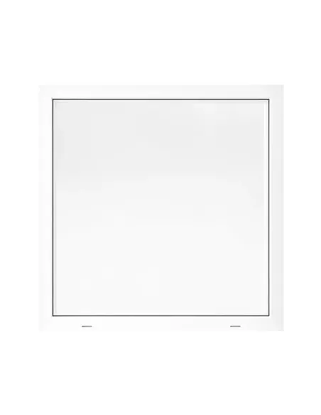 Okno PCV Gospodarcze EKO - 110 x 110 cm - Jednoszybowe