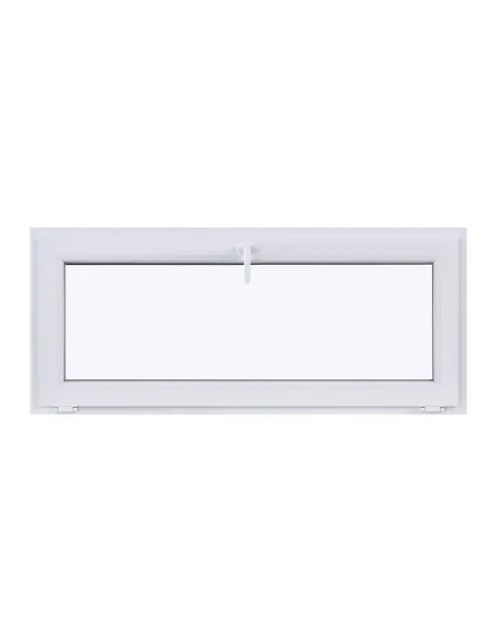 Okno PCV Uchylne 1400 x 600 mm Dwuszybowe Białe