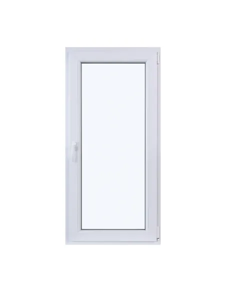 Okno PCV Rozwierno-Uchylne 700 x 1450 mm Dwuszybowe Białe