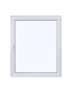Okno PCV Rozwierno-Uchylne 1200 x 1450 mm Dwuszybowe Białe