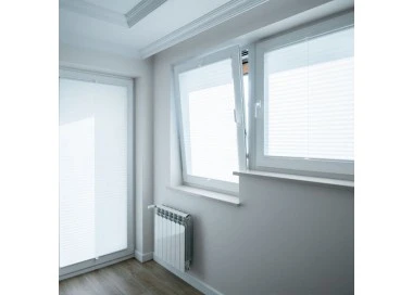 Okno PCV 140 x 150 cm Rozwierno-Uchylne Trzyszybowe Aluplast IDEAL 7000