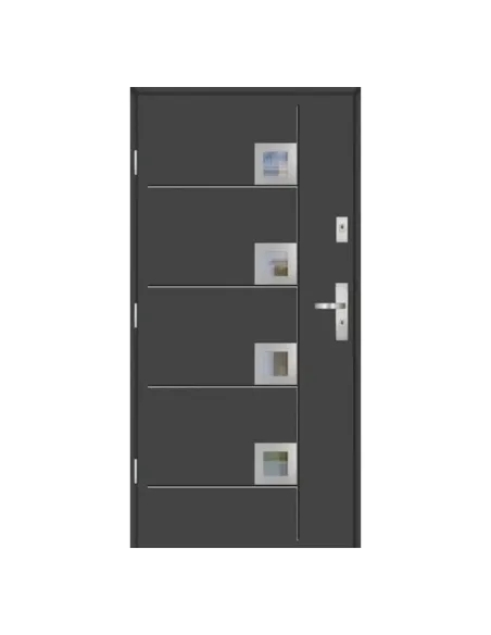 Drzwi Zewnętrzne KMT Supertherm 90 - Linia Silver 14s1