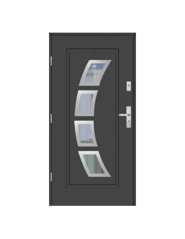 Drzwi Zewnętrzne KMT Supertherm 90 - Linia Silver 10s5