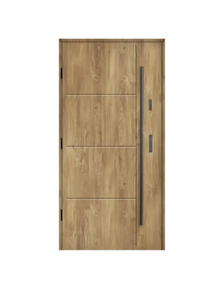 Drzwi Zewnętrzne KMT Supertherm 90 - Linia Pełne - 14A