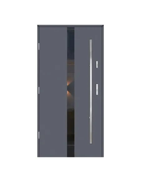 Drzwi Zewnętrzne KMT Supertherm 90 - Linia Glass - 2A
