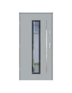 Drzwi Zewnętrzne KMT Supertherm 90 - Linia Glass View - 1A