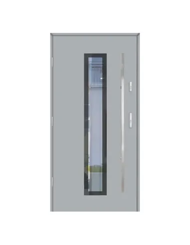 Drzwi Zewnętrzne KMT Supertherm 90 - Linia Glass View - 1A