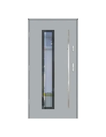 Drzwi Zewnętrzne KMT Supertherm 90 - Linia Glass View - 1B