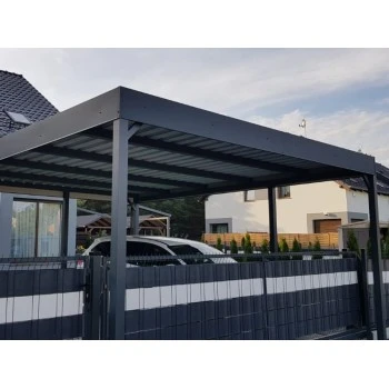 Wiata Garażowa 6x6m 4+0 z pomieszczeniem gospodarczym 2
