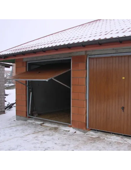 Brama Garażowa Uchylna - 285 x 230 - RAL 5010