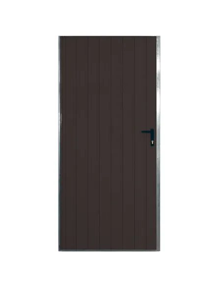 Drzwi Stalowe Techniczne 85 x 165  RAL 8017
