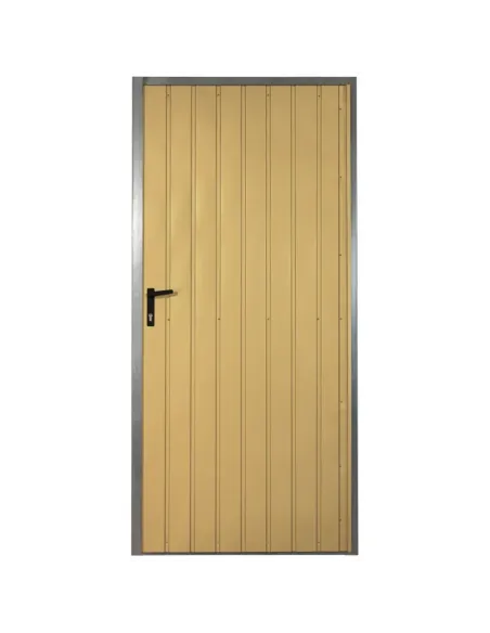 Drzwi Stalowe Techniczne 85 x 165  RAL 8017