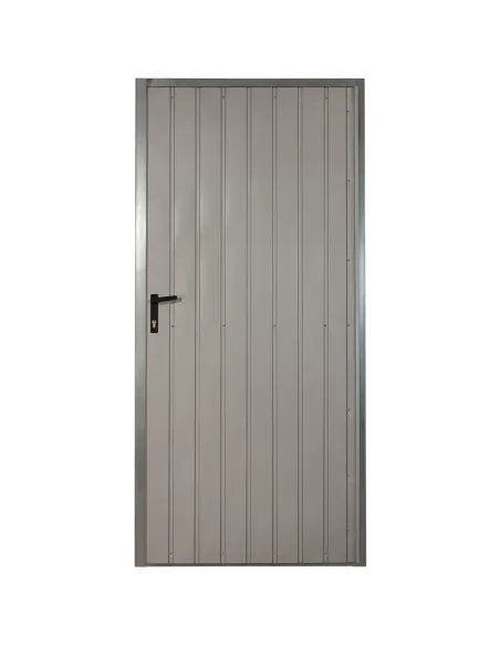 Drzwi Stalowe Techniczne 90 x 195 RAL 9006