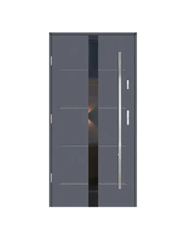Drzwi Zewnętrzne KMT 54 Plus - Linia Glass - 3A