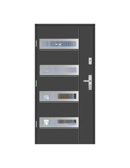 Drzwi Zewnętrzne KMT 75 Plus - Linia Silver - 14s2