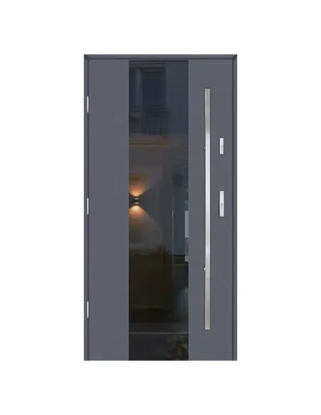 Drzwi Zewnętrzne KMT 75 Plus - Linia Glass - 1A