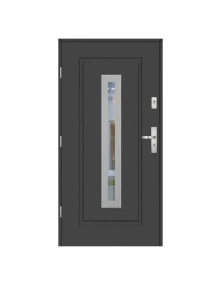 Drzwi Zewnętrzne KMT 75 Passive - Linia Silver - 10s1