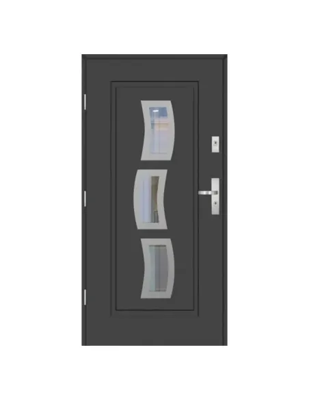 Drzwi Zewnętrzne KMT 75 Passive - Linia Silver - 10s3