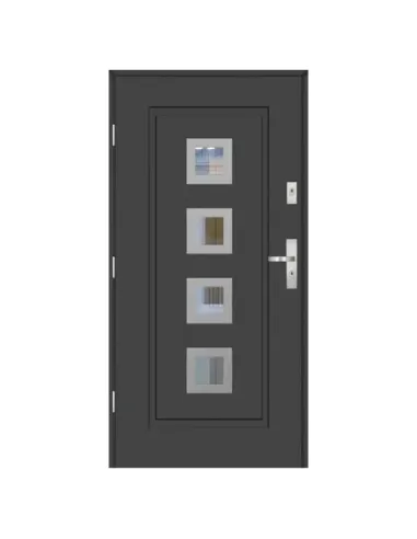 Drzwi Zewnętrzne KMT 75 Passive - Linia Silver - 10s4