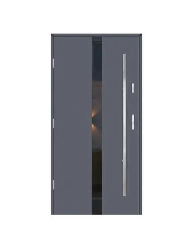 Drzwi Zewnętrzne KMT 75 Passive - Linia Glass - 2A
