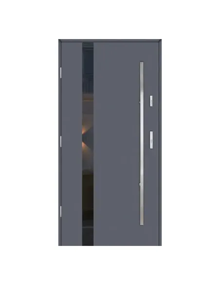 Drzwi Zewnętrzne KMT 75 Passive - Linia Glass - 2B