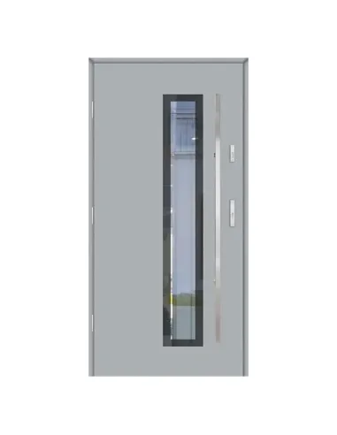 Drzwi Zewnętrzne KMT 75 Passive - Linia Glass View - 1