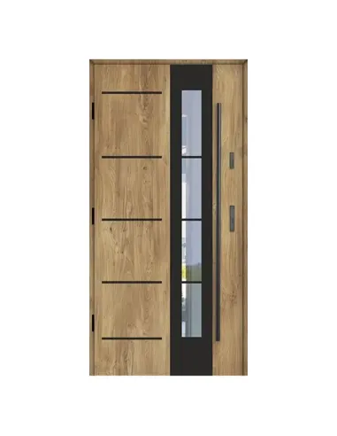 Drzwi Zewnętrzne KMT 75 Passive - Linia Loft - 2