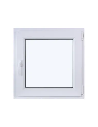 Okno PCV Rozwierno-Uchylne 700 x 700 mm Dwuszybowe Białe