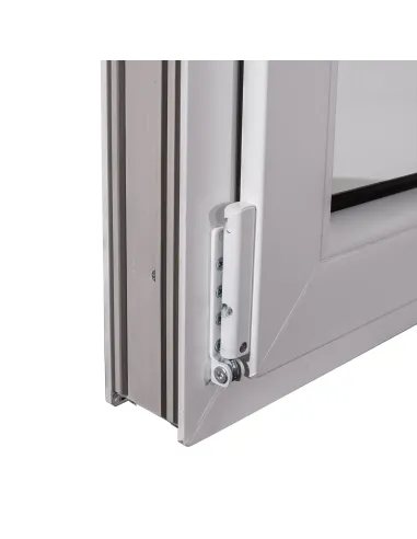 Okno PCV 80 x 80 cm Rozwierno-Uchylne Dwuszybowe Aluplast IDEAL 4000