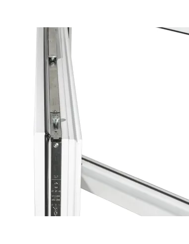 Okno PCV 200 x 150 cm Dwukwaterowe: Rozwierane + Rozwierno-uchylne Aluplast IDEAL 4000