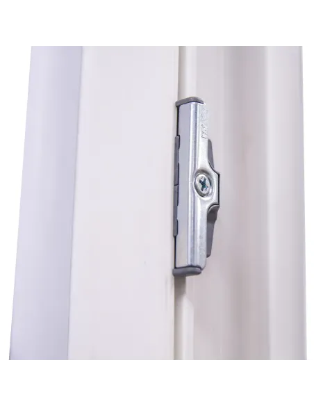 Okno PCV 240 x 150 cm Dwukwaterowe: FIX (Stałe) + Rozwierno-uchylne - Aluplast IDEAL 4000