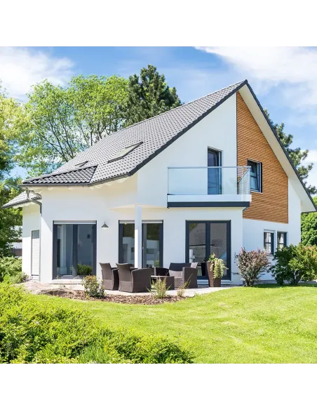 Okno PCV 100 x 150 cm Rozwierno-Uchylne Trzyszybowe Veka Softline 82 MD