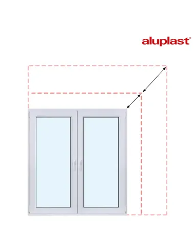 Okno PCV na Wymiar marki Aluplast