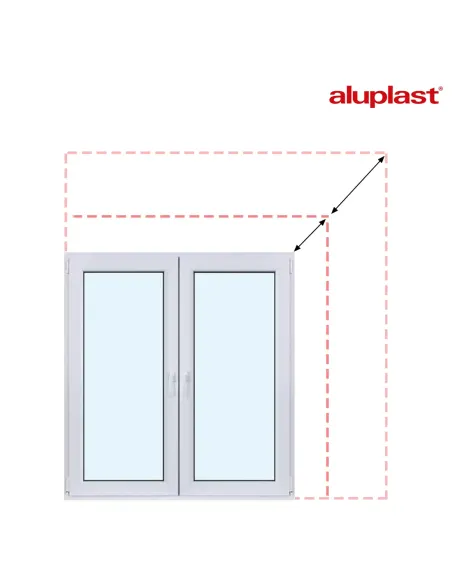 Okno PCV na Wymiar marki Aluplast
