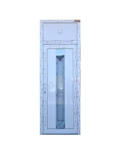 Drzwi Zewnętrzne PVC 88,5 x 255 cm - Białe - Roziwerne