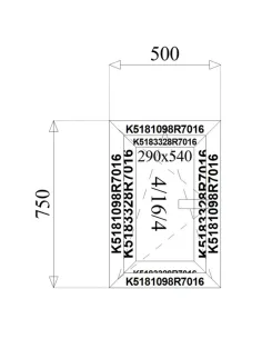 Okno Aluminiowe 50 x 75 cm Aluprof MB-79N 2