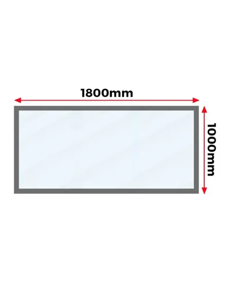 Okno Witryna Aluminiowa 180 x 100 cm Aluprof MB-79N