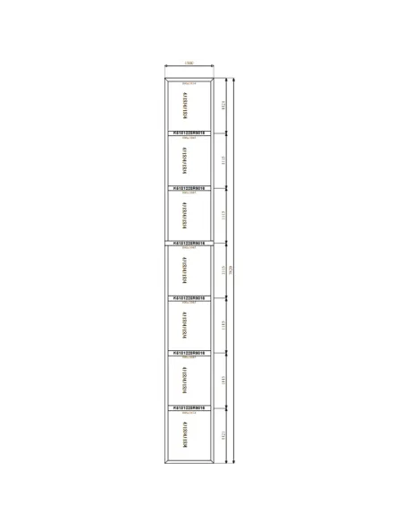 Okna Witryna Aluminiowa 100 x 782 cm Aluprof MB-79N