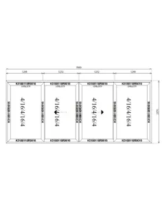 Drzwi Aluminiowe HST 500 x 215 cm Aluprof MB-77HS 2