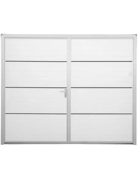Brama Rozwierna Aluminiowa Dwuskrzydłowa 240 x 225 cm