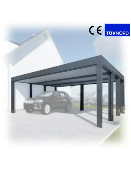 Carport Wiata Garażowa Samochodowa Standard 6x6 m