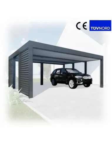 Carport Wiata Garażowa Samochodowa 6x6m Zadaszenie 2+0