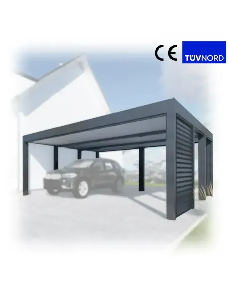 Carport Wiata Samochodowa Garażowa Zadaszenie 6x6m 1+0