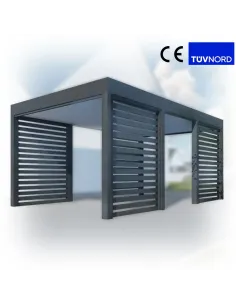 Carport Wiata Garażowa Samochodowa Zadaszenie 3x6m Wypełnienie 4+0